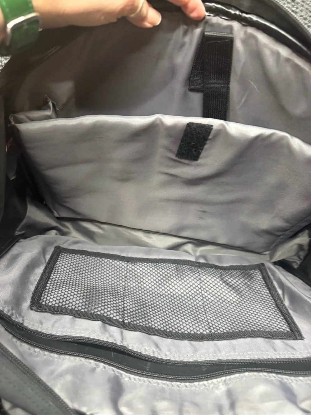 Source Unknown Black Laptop Messenger Bag with Spartan Logo